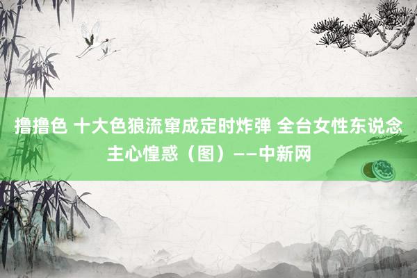 撸撸色 十大色狼流窜成定时炸弹 全台女性东说念主心惶惑（图）——中新网